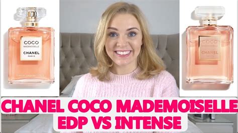 chanel coco mademoiselle intense vs edp|Chanel Coco Mademoiselle vs flowerbomb.